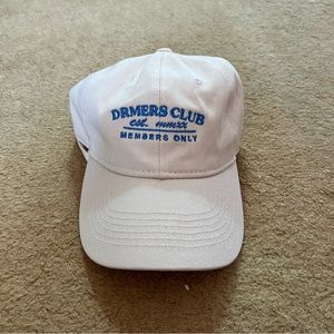 Cream and Blue Drmers Dad hat